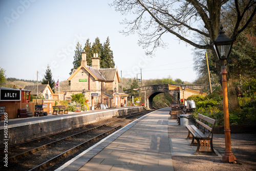 Arley heritage railway station, part of the Severn Valley Railway © Andrew