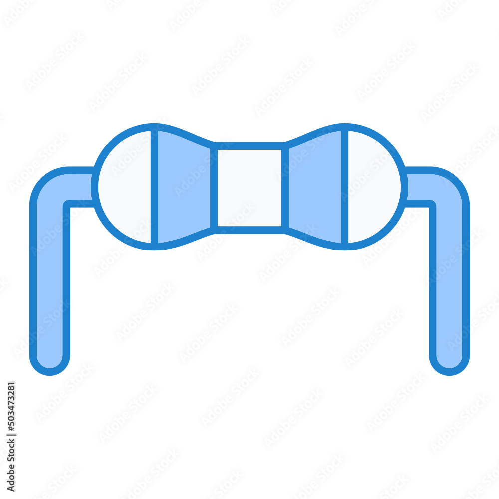 Naklejka premium Resistor Icon Design