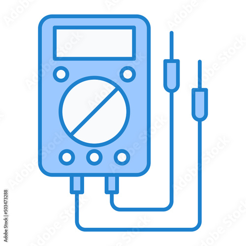 Voltmeter Icon Design