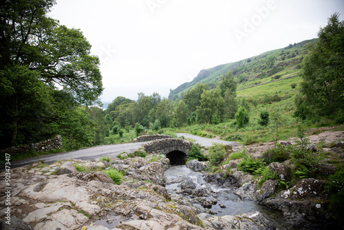 Ashness Bridge in the Lake District photo