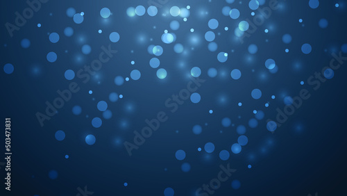 blue bokeh background