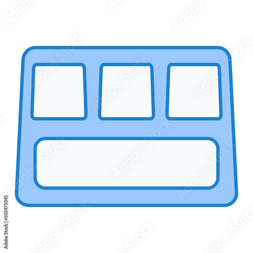 Serving Dish Icon Design