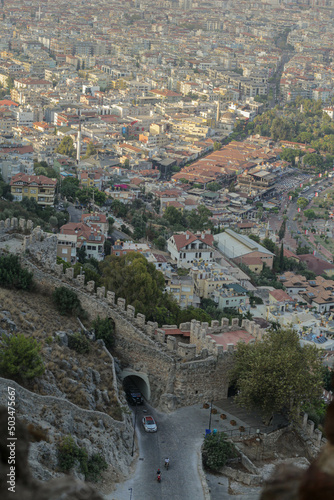 view of the city of Alanya