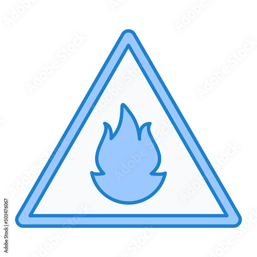 Flammable Icon Design