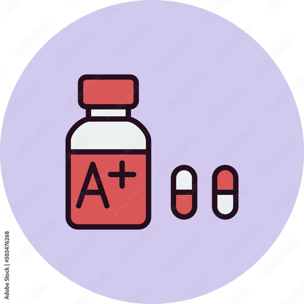 Vitamins Icon Vitamins Icon