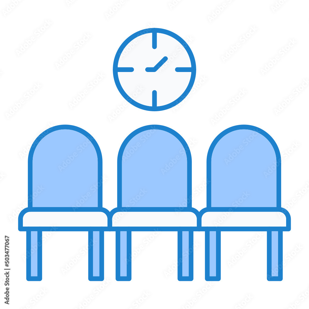 Waiting Room Icon Design