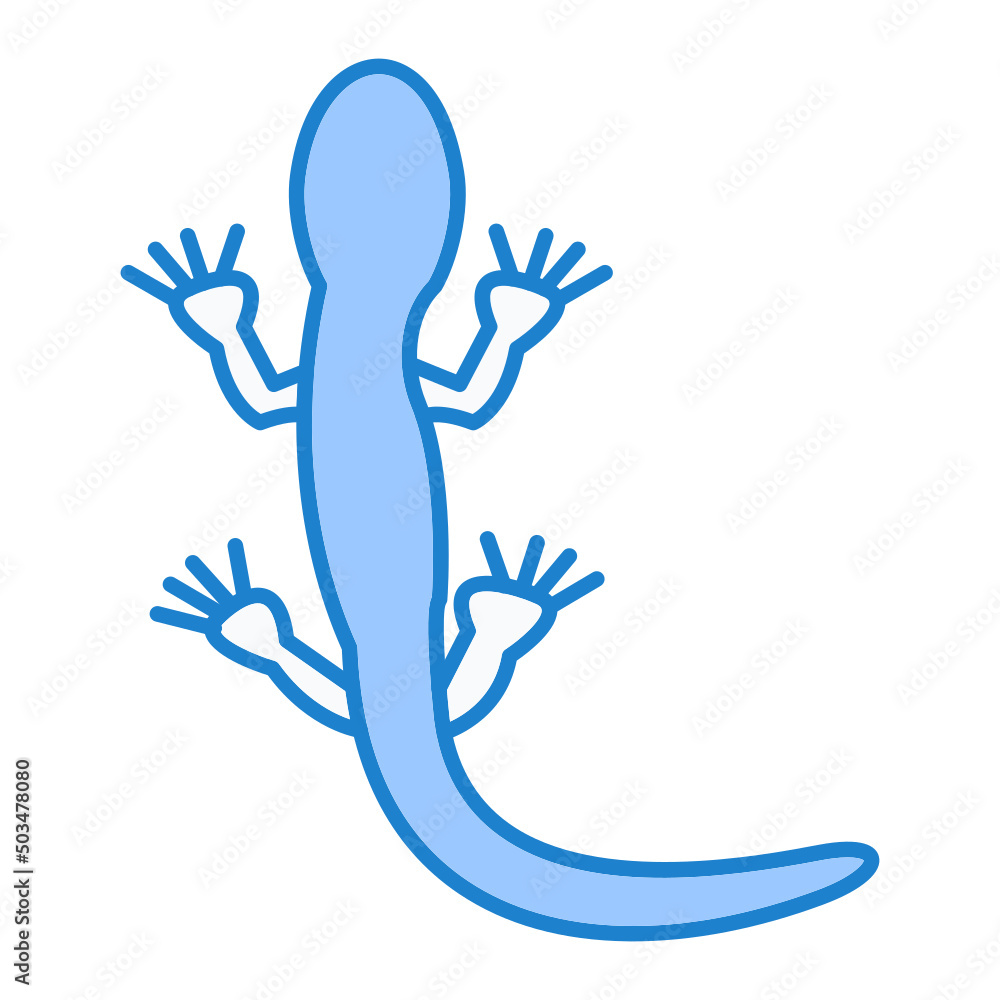 Obraz premium Lizard Icon Design