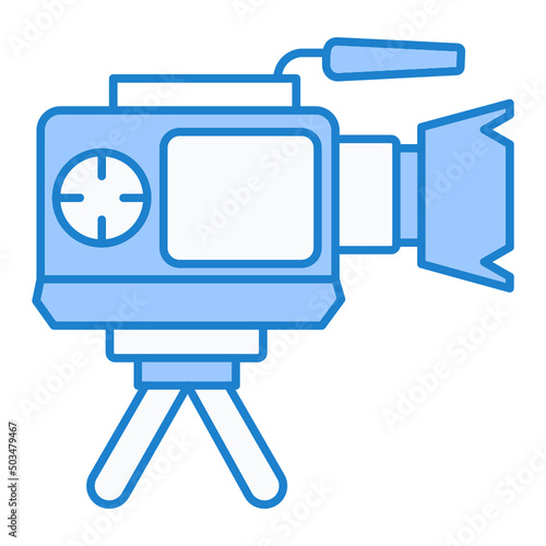 Video Camera Icon Design
