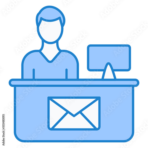 Office Worker Icon Design