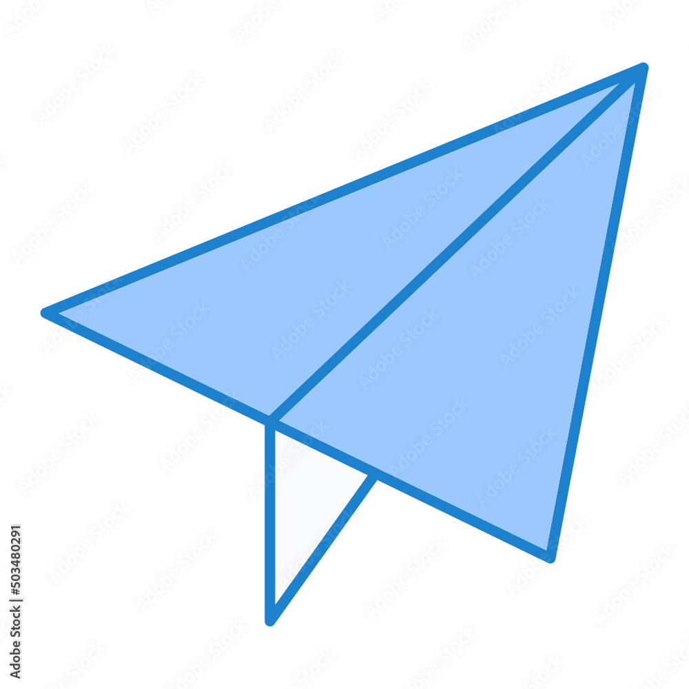 Paper Plane Icon Design Paper Plane Icon Design