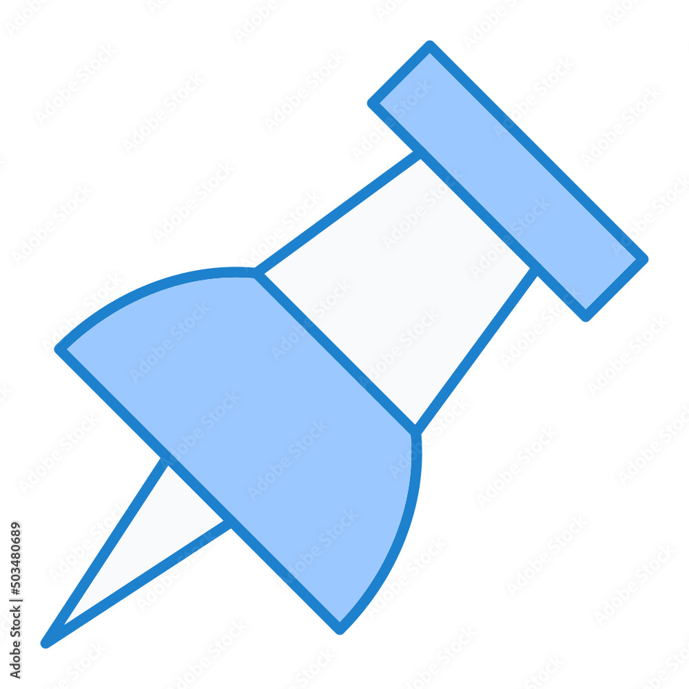 Push Pin Icon Design