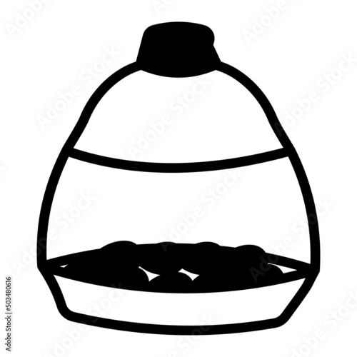 Hatching-Eggs vector icon design, Poultry farming symbol, Meat or Eggs Production Sign, Protein and farmyard equipment stock illustration, Eggs Storage Concept