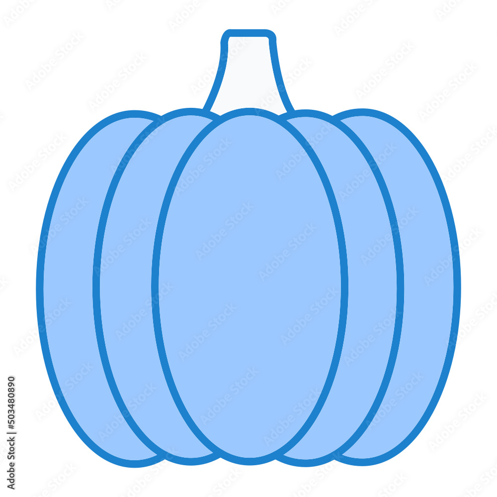 Fototapeta premium Pumpkin Icon Design
