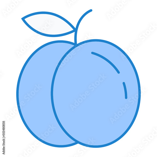Peach Icon Design
