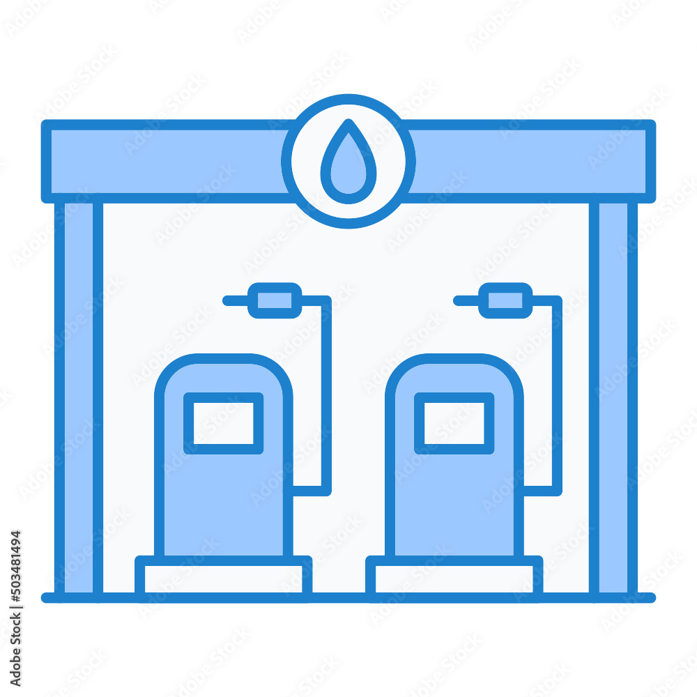 Fuel Station Icon Design Fuel Station Icon Design