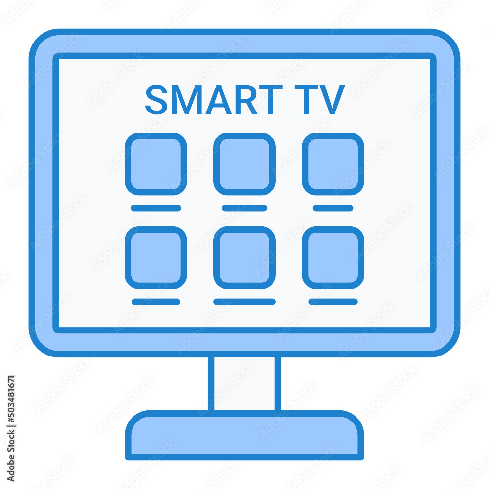 Smart Tv Icon Design Smart Tv Icon Design