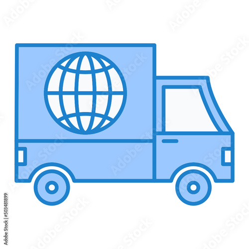 Global Delivery Icon Design