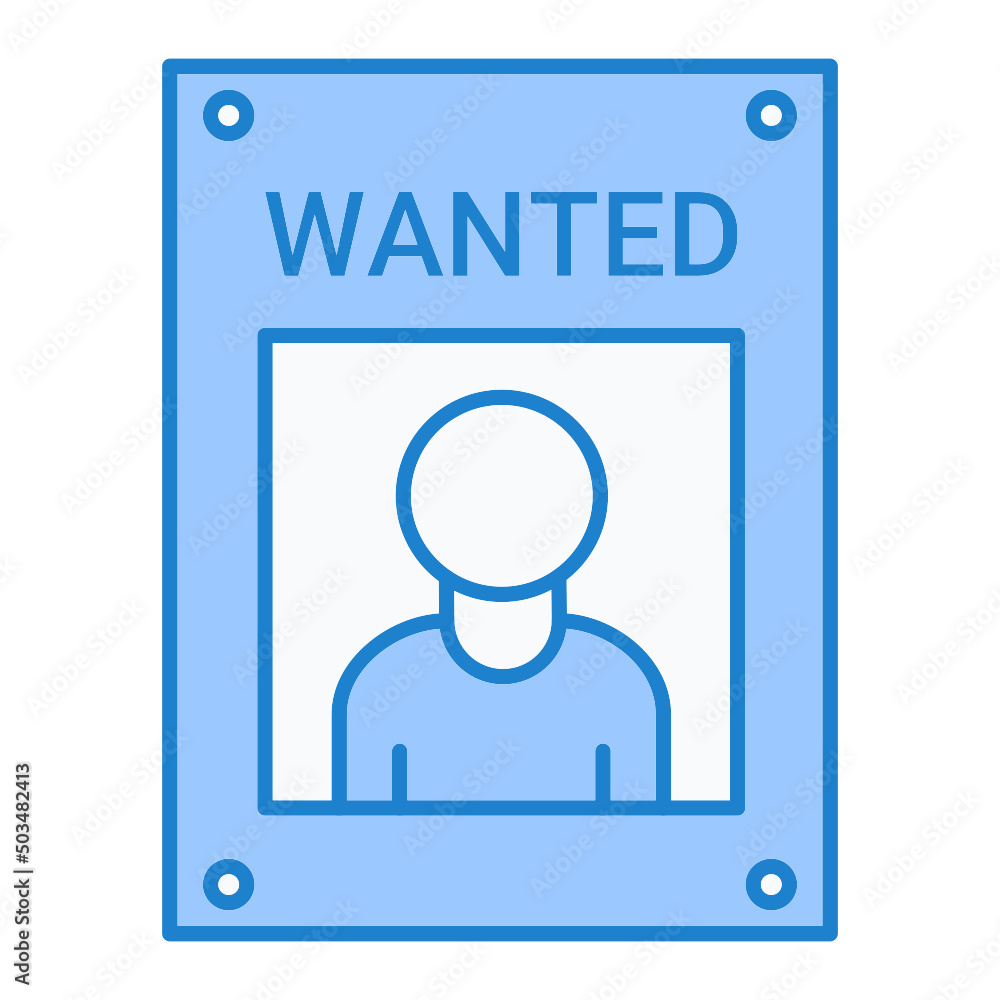 Wanted Icon Design Wanted Icon Design