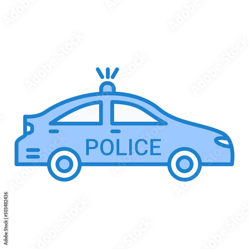 Police car Icon Design