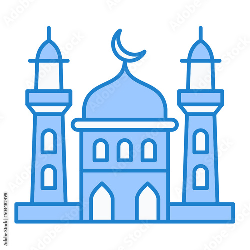 Mosque Icon Design