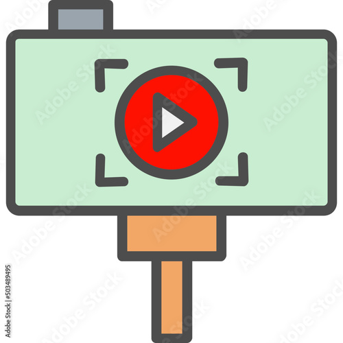 Selfie Stick Icon 