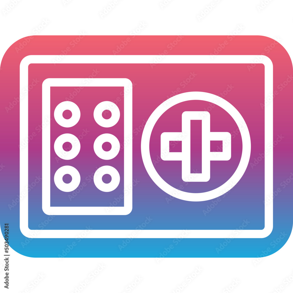 Obraz premium Medicine Icon 