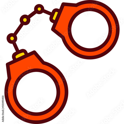 Hand Cuffs Icon 