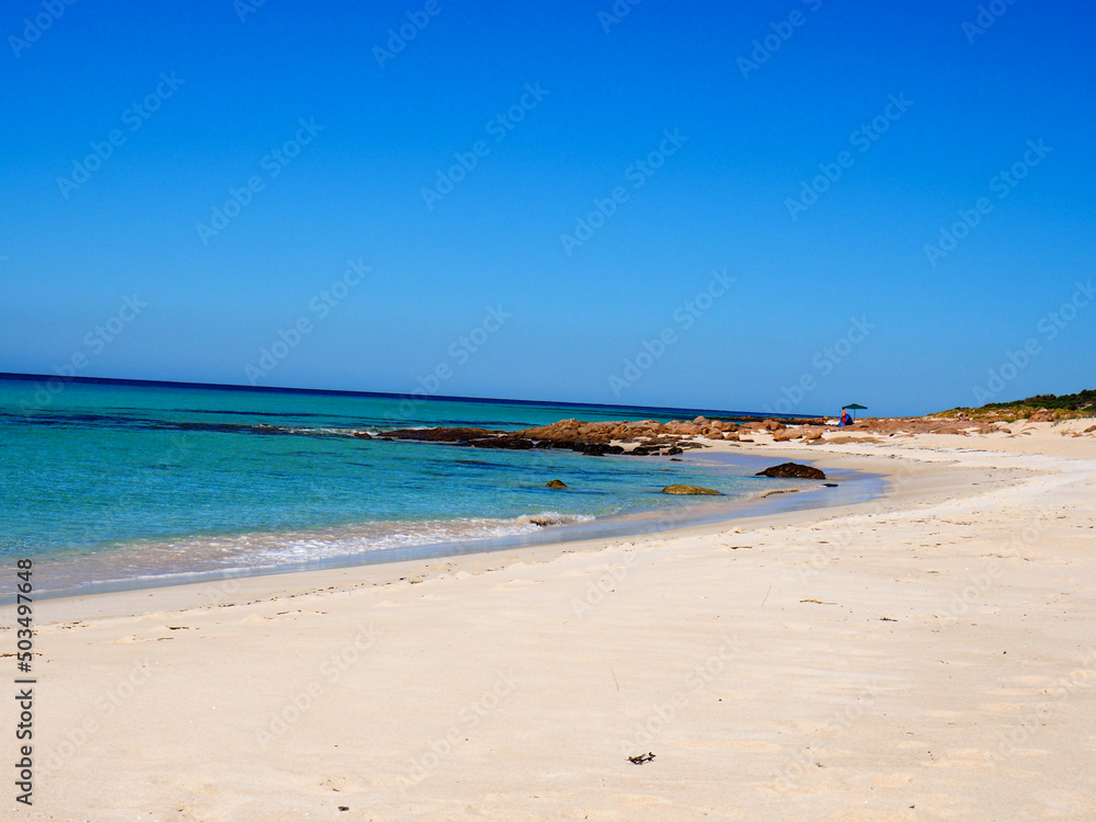 beautiful Western Australia beach and turquoise water
