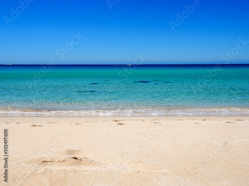 beautiful Western Australia beach and turquoise water © johna_fotografiert