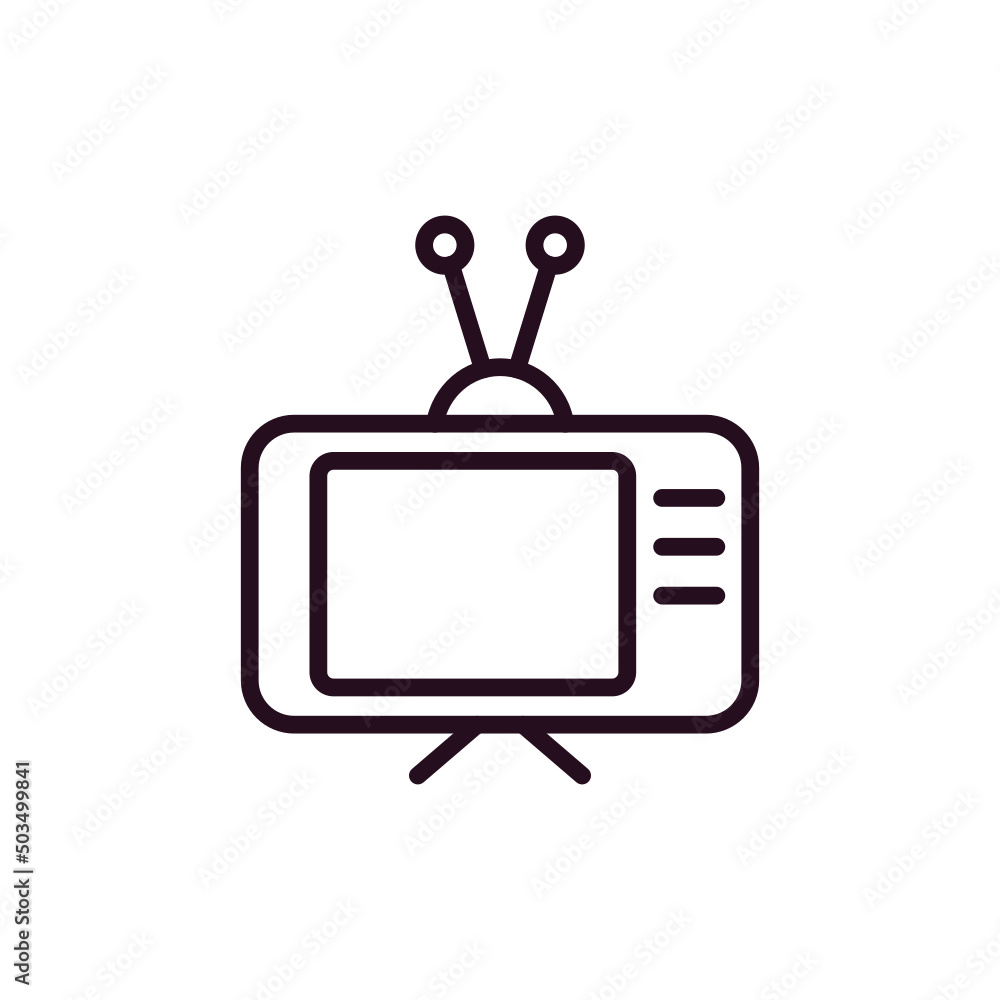 Old Tv Icon Old Tv Icon