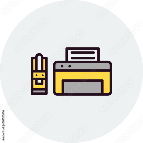Teleprinter Icon