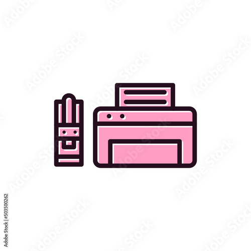 Teleprinter Icon