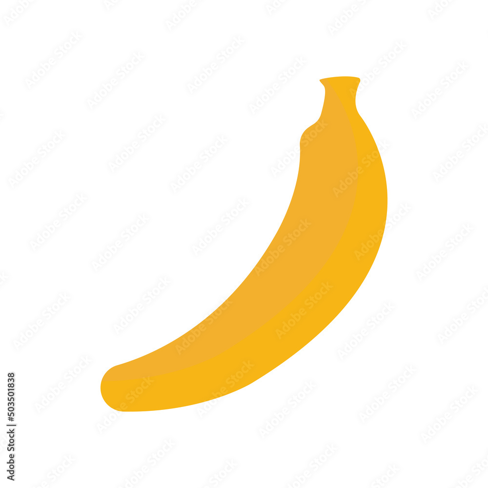Banana icon vector. fruit, vegetarian. flat icon style. simple design editable. Design simple illustration