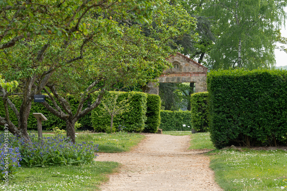 Haie, Jardin, abbaye de Port Royal des Champs, Parc naturel régional de la Haute Vallée de Chevreuse, 78, Yvelines Haie, Jardin, abbaye de Port Royal des Champs, Parc naturel régional de la Haute Vallée de Chevreuse, 78, Yvelines