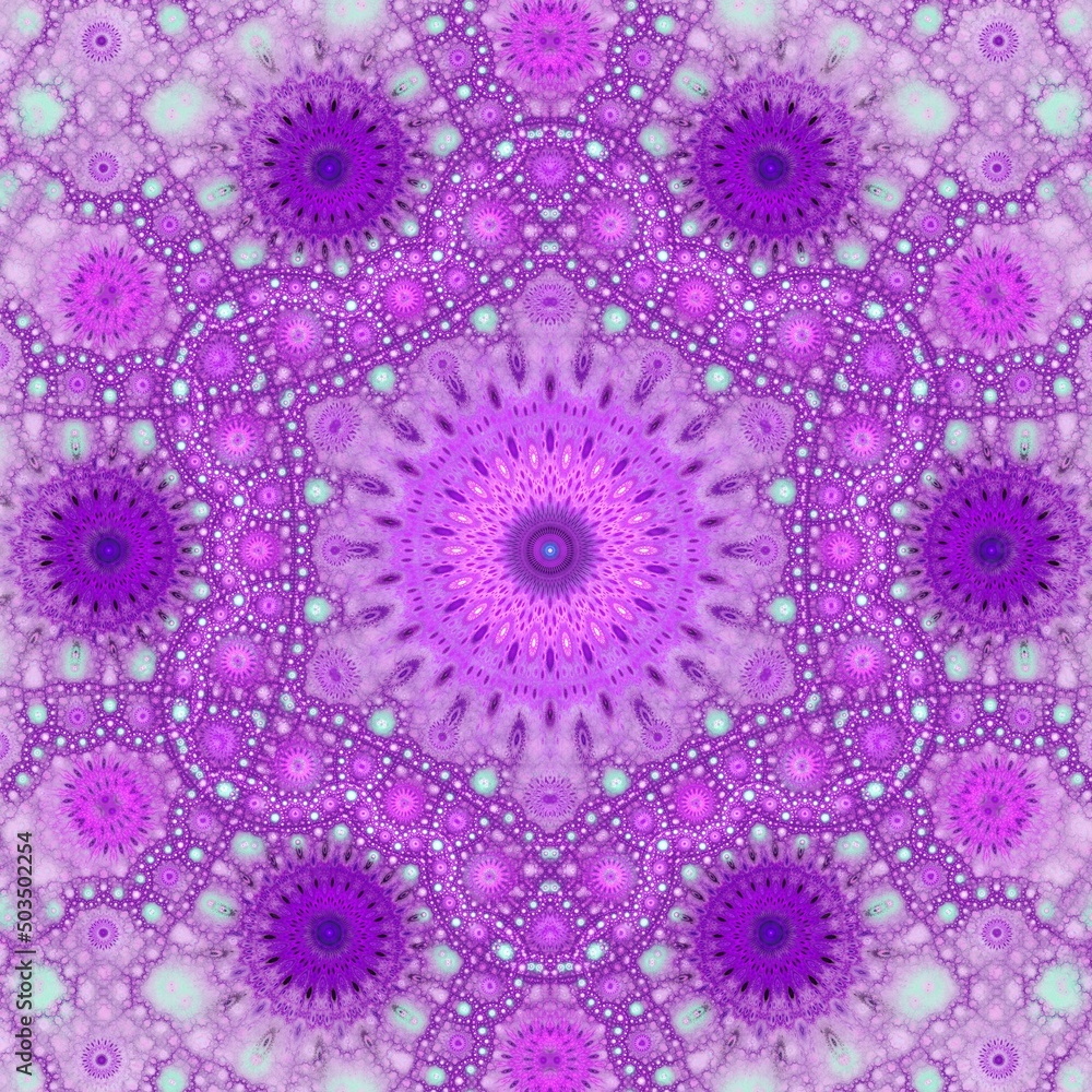 3D Abstract fractal background. 3D Abstract fractal background.
