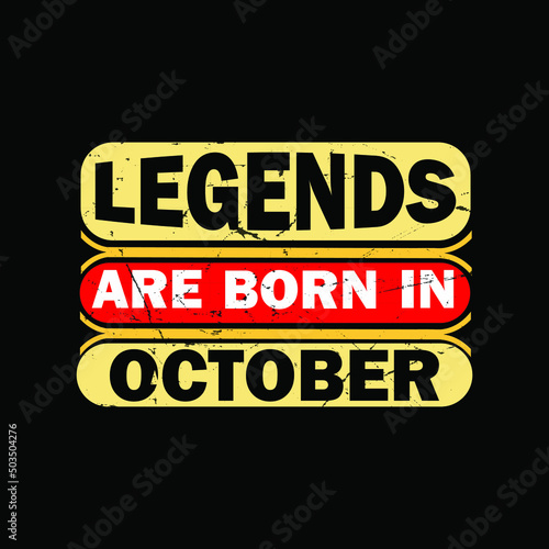  Legends are Born in May typography t-shirt Premium Vector