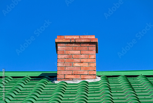 Photo Brick chimney