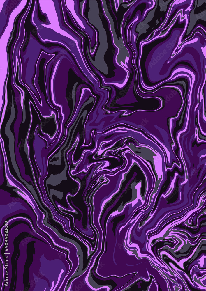 Fluid art texture. Abstract background with swirling paint effect. A4. Liquid acrylic picture that flows and splashes. Mixed paints for interior poster. Purple and pink iridescent colors. A4 Fluid art texture. Abstract background with swirling paint effect. A4. Liquid acrylic picture that flows and splashes. Mixed paints for interior poster. Purple and pink iridescent colors. A4
