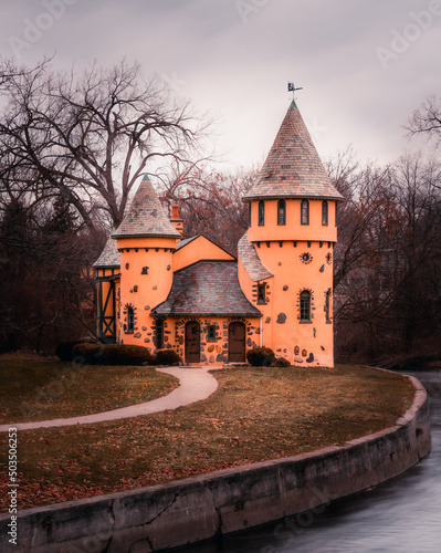 Beautiful view of the Curwood castle photo