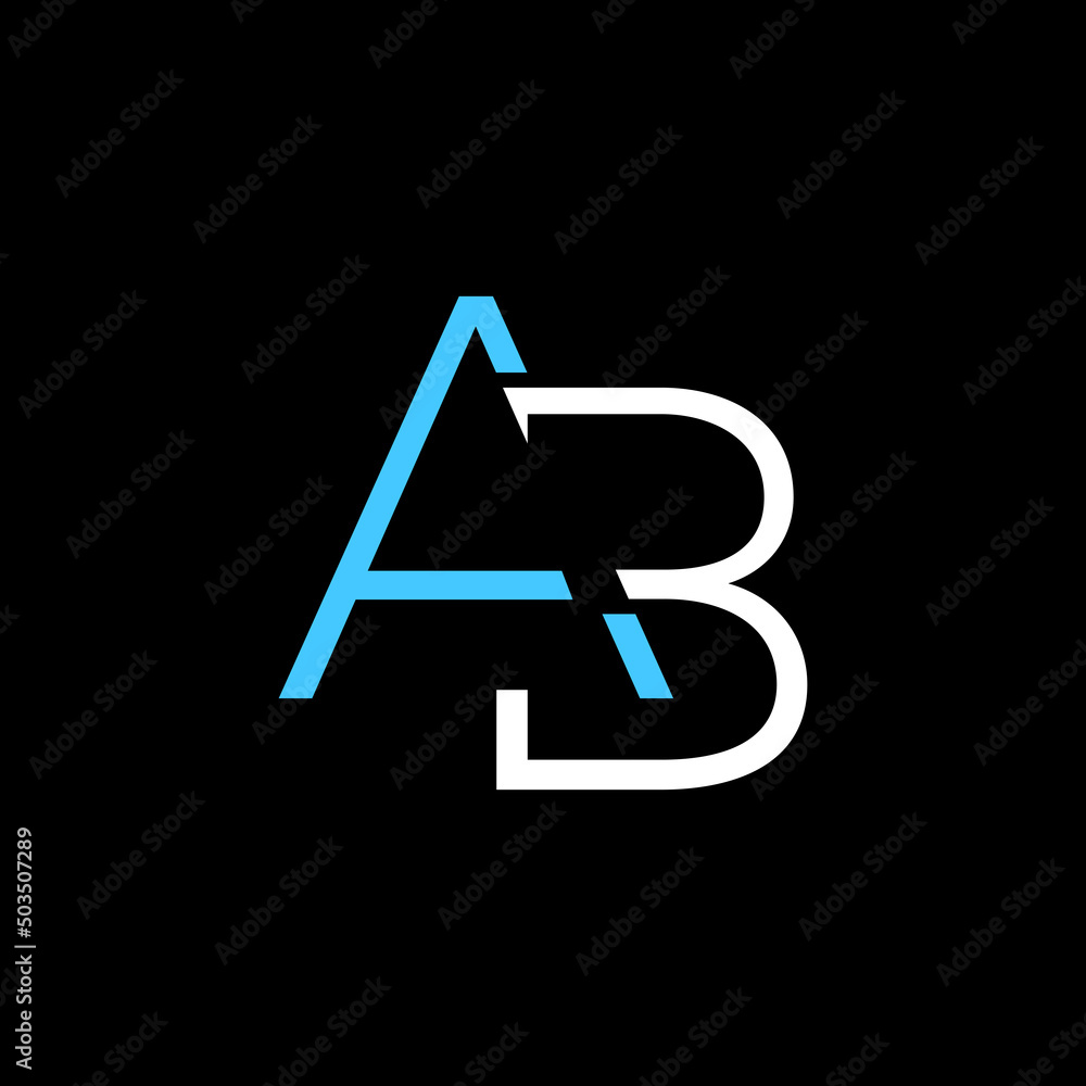 Initial AB or A B abstract outstanding professional business awesome artistic branding company different colors illustration logo Design vector Template. Initial AB or A B abstract outstanding professional business awesome artistic branding company different colors illustration logo Design vector Template.