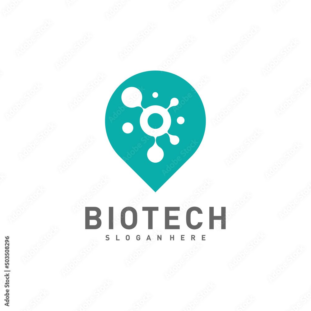 Bio tech Point logo template, Molecule, DNA, Atom, Medical or Science Logo Design Vector Bio tech Point logo template, Molecule, DNA, Atom, Medical or Science Logo Design Vector