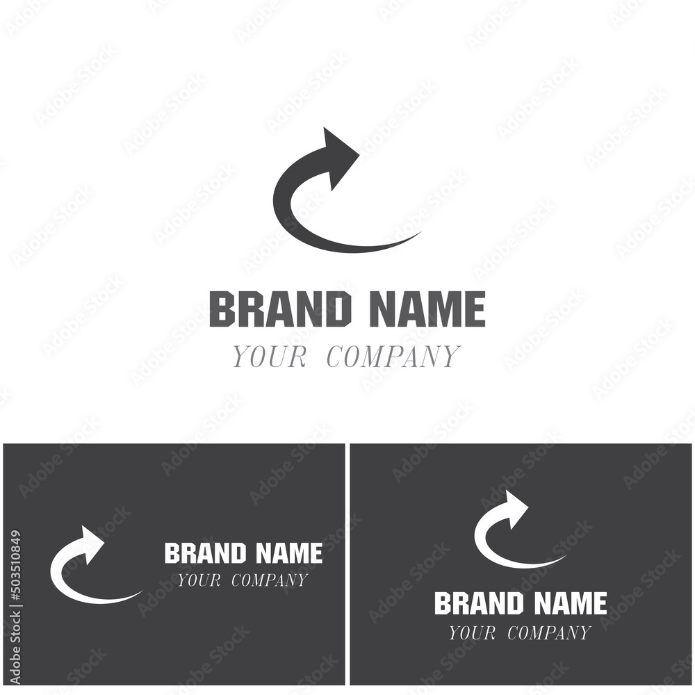 Arrow vector illustration icon Logo Template design Arrow vector illustration icon Logo Template design