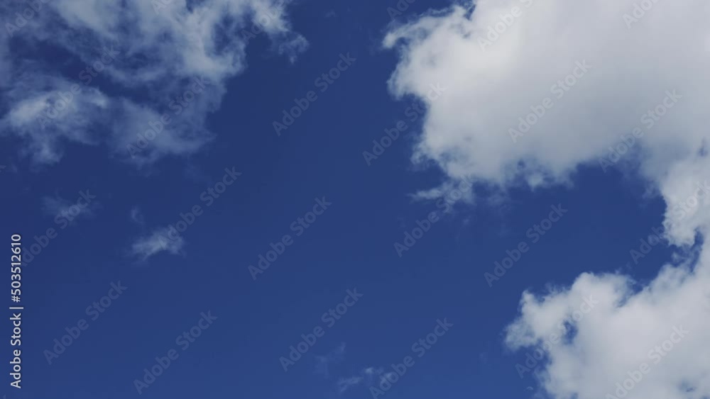 Time lapse of clouds in the sky Time lapse of clouds in the sky