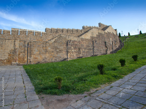 Naryn-Kala fortress in Derbent in the Republic of Dagestan, Russia