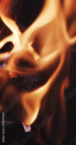 fire close up