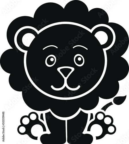 Cartoon Lion Tiger Performing Animal Circus Act Performance Tamer Tame