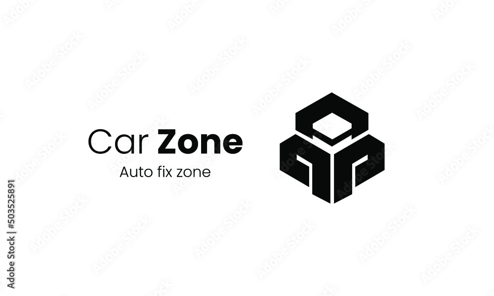 Car Zone Logo Design Car Zone Logo Design
