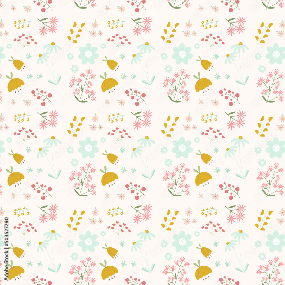 Romantic floral patterns Romantic floral patterns