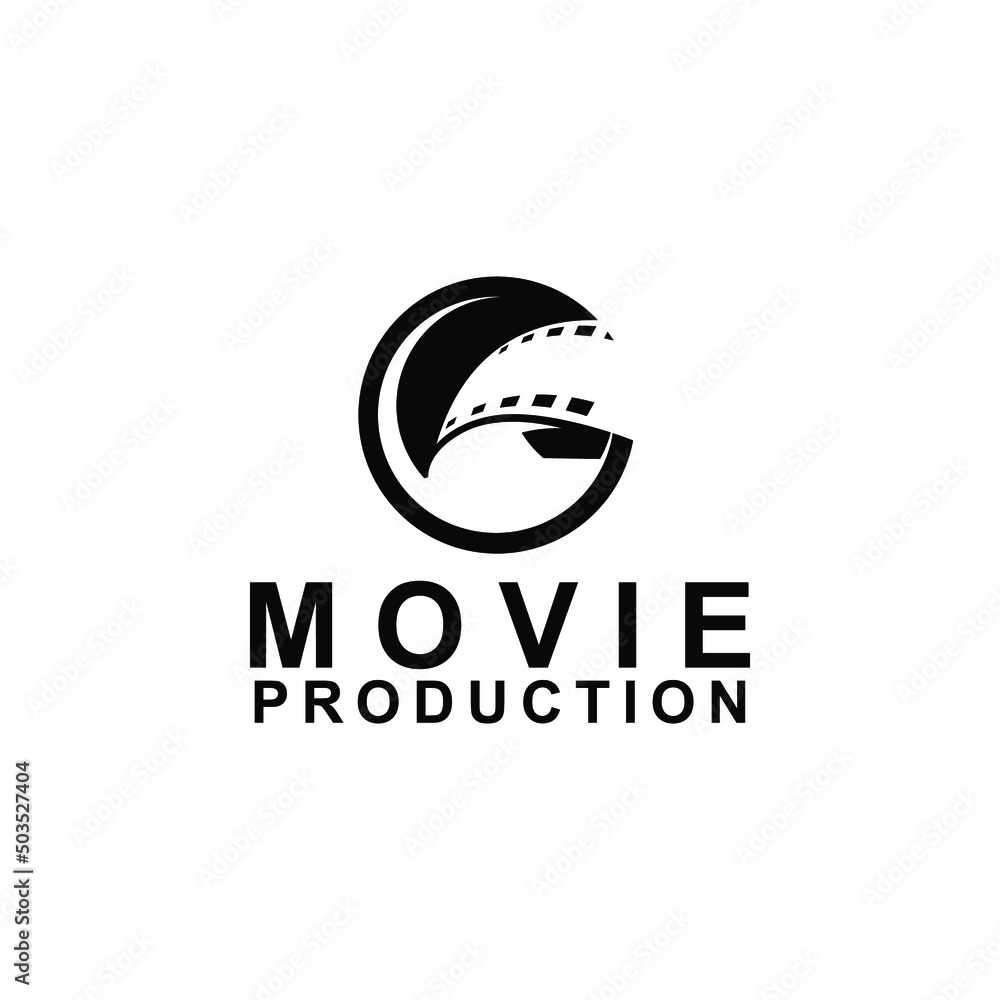 Movie Logo Design Concept Vector Movie Logo Design Concept Vector