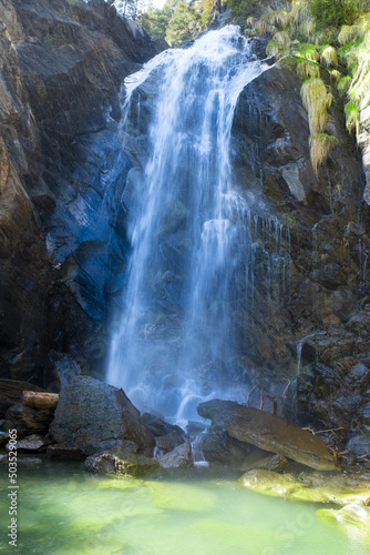 El Salto Waterfall, Sallent de G?llego in the Tena Valley, Huesca